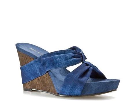 dsw denim sandals